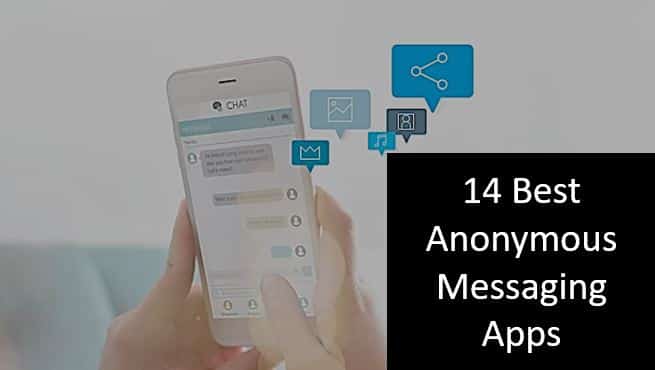 Anonymous Messaging Apps
